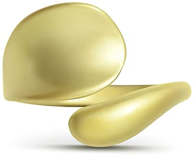 Linawe Ring Verstellbar Gold Schmuck Partnerringe Daumenring Damen, Goldschmuck, Goldene Fingerring Damenringe Jewelry, Goldring Modeschmuck