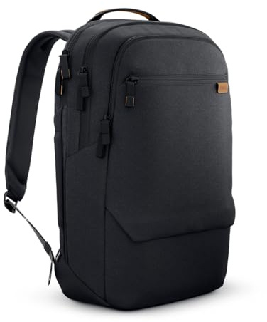 Dell Pro EcoLoop Laptop Backpack CP7625, 16in, Water Resistant | 600D Fabric, Ocean Bound Plastic, Lockable Zipper, Fits 14in Notebooks, Business Ready, CP7625