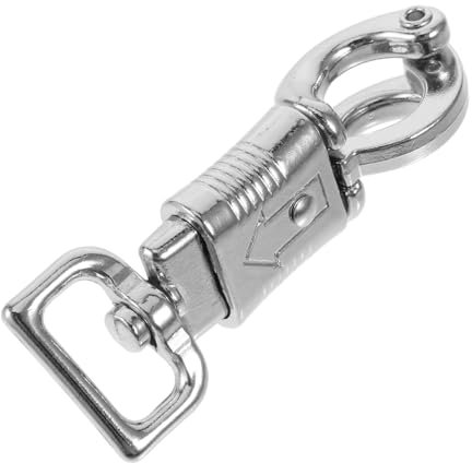 SOIMISS Moschettone in Gancio Antipanico Per Equitazione Chiusura Facile Accessorio Equestre Resistente Gancio Portatile Per Corde e Cinghie
