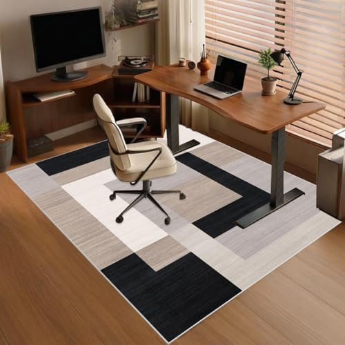 Alfombrilla para Silla para Suelos Duros, Alfombra for Silla de Escritorio, Alfombra Silla Ruedas Gaming Oficina, Alfombrilla para Silla de Gaming, Alfombrilla para Silla de Oficina 60 x 90 cm