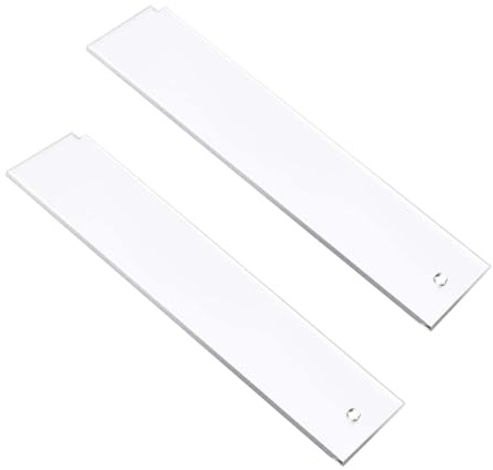 Snow Wax Scraper - Heavy Duty Surfboard Cleaner - Acrylic Wax Scraper for Snowboard, Skateboard, Surfboard, Skimboard, Outdoor, Travel