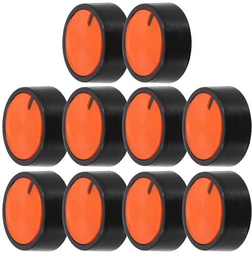 VALICLUD 10pcs Replacement Baseboard Heater Control Knobs for Electric Radiator Temperature Adjustment Easy Install Spare Selector Switch for Home Office Dormitory Heating Maintenance