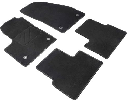 WALSER Comfort Auto Teppiche für Opel Meriva B (S10) 06/2010-03/2017, 100% passgenaue Auto Fußmatten Made in Europe, Fußmatte Auto, Autoteppich Auto, Fussmatten Auto