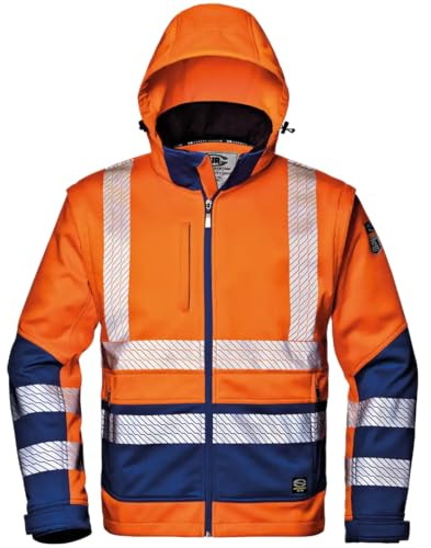 Giacca Starmax, Arancio HV/Blu