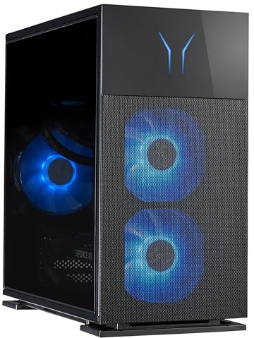 ERAZER Engineer X30 High-End Gaming Desktop PC (Intel Core i7-14700F, 32 GB DDR5 Kingston Fury Beast RGB, 2TB NVMe SSD, GeForce RTX 4070 12GB GDDR6x HDMI 2.1, Wasserkühlung, Win 11 Home)