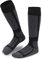 gipfelsport Skisocken für Kinder, Herren und Damen - Dicke Socken aus Merinowolle, warme Merino Snowboardsocken, 1x Paar Skistrümpfe, Anthrazit, Größe 24-27