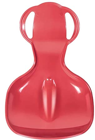 Sliding Plate Snow Slider Sled Sport Bear Plastic Red