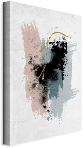 murando - Quadro Moderno Fonoassorbente per Soggiorno, Astratto, 80x120 cm | Chiodi Inclusi, 1 Pezzo, Protezione Dai Rumori, Pannelli Fonoassorbenti Decorativi, Resistenti Allo Sbiadimento