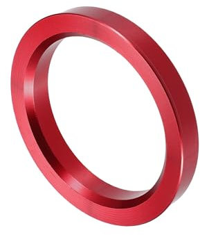 TANGSIYANG Zentrierringe 4 stücke OD 72,6mm 73,1mm Zu ID 57,1mm 60,1mm 67,1mm 65,1mm Auto Reifen Zentrierung Hub Centric Ringe Rad Bohrung Zentrum Rot Radnaben Zentrierringe(72.6-67.1mm)