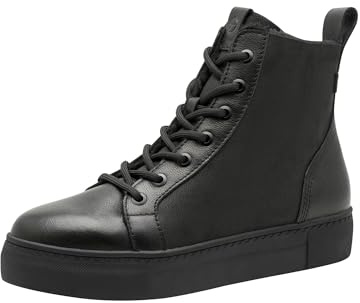 Tamaris dam WL spets boot 1–26911–45 snöstövlar, svart uni, 37 EU, Svart, 37 EU