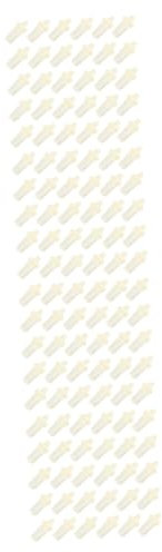 Veemoon 200stücke Jalousien Reparaturstifte Stabile Innenjalousien Verbindungselemente Wiederverwendbare Federstifte Für Möbel Einfache Montage Und Vielseitige Anwendung