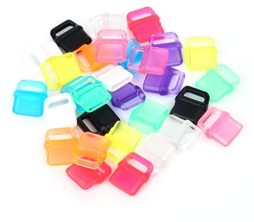 BOXOB 30pcs Colorful USB C Dust Plugs, Anti Dust Type C Charging Port Covers with Hanging Hole Compatible with All Type-C Devices Laptops Tablets & Smartphones Protector (Multi Colored)