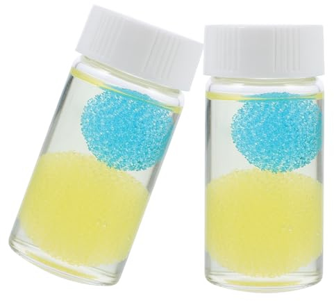 HOMOCONO Nettoyant Extension de Cils Enlève la Colle pour Pinces à Épiler, Nettoyeur de Pinces à Épiler 2pcs, Anti-fuite Couleur Aléatoire pour Salon