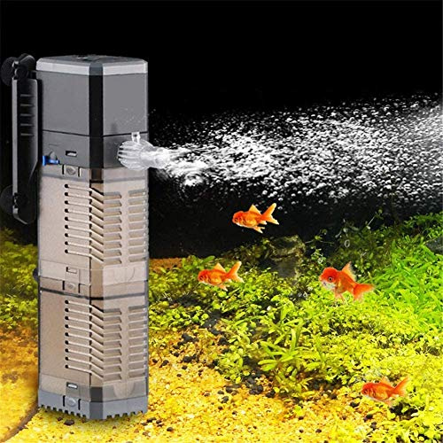 Fish Tank Filter 3-in-1 Aquarium Submersible Pump Water Pump for Fish Tank 7W 8W 20W 25W (CHJ-1502/25W)