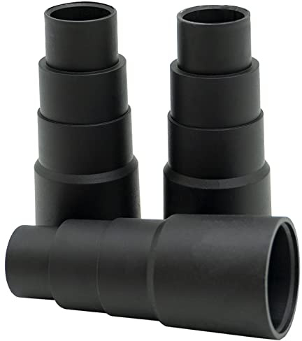 3 st universell vakuumadapter, vakuumrensaradapter för elverktyg, sander dammutsugningsslangadapter för Makita slumpmässig orbital slipmaskin, sticksåg, cirkelsågreducerare (25 mm/30 mm/34 mm/42 mm)