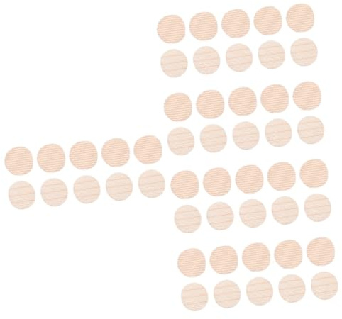 TOYANDONA 50 Stück Brustpolster Professionelle Stillkissen Stillmilchpad wiederverwendbare Brustkissen Stilleinlagen aus Baumwolle waschbar Stillunterlage schwangere Frau reine Baumwolle