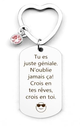 Bluckincle Cadeau Amie,Porte Clef Femme,Cadeau Homme,Porte Clef Homme,Cadeau Femme,Cadeau CollèGue,Cadeau Maitresse,Cadeau Frere