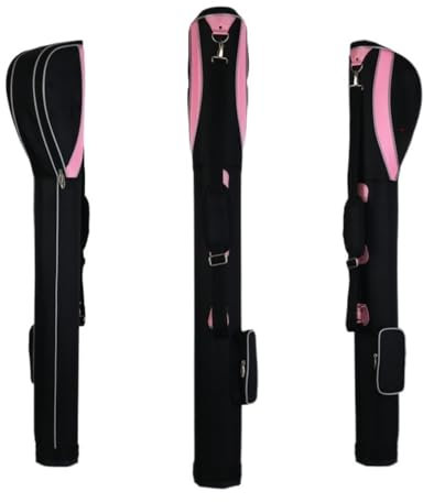MAYANGYANG Golf-Tragebags 1 Stück Golftasche Golftasche männliche und weibliche Halterungstasche bietet Platz for 7 tragbare Golftaschen(Pink)
