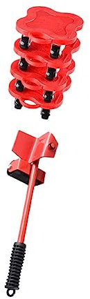 Hohopeti Multifunktionaler Möbel-transportroller Ergonomisches Möbelheber Ziehwerkzeug Für Schwere Möbel rutschfest Geeignet Für Laminat Teppich Und Holzboden Für Haus Und Umzug