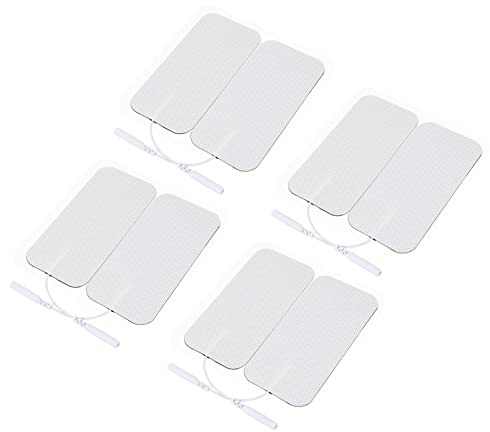 SEWOART 8 Stück Pads Physiotherapie-massagepflaster Vliespflaster Selbstklebend Kompatibel Mit Geräten Muskelstimulatoren