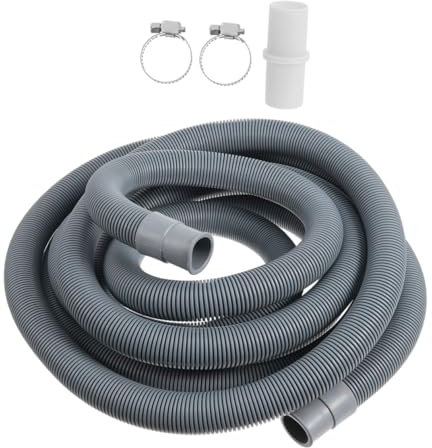 VILLCASE Drain Pipe Extension Pipe for Washing Machine Flexible Water Hose Connector for Portable Washer and Dishwasher Drain Hose Extension Kit