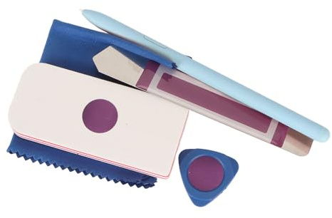 Lazmin112 LÁPIZ Capacitivo, LÁPIZ ÓCTICO para Tableta MAGNÉTICA S6 Lite, 4096 Niveles DE PRESIÓN DE Alta SENIBILIDAD, Inteligente con Digital con FUNCIÓN DE MENÚ Control PRECISO, (Blue)