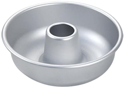 HUANGING Robusta teglia per ciambelle in alluminio per caramelli, flan, torte, strumento di cottura professionale, facile rilascio e pulizia, fondo fisso, strumento di cottura per dessert