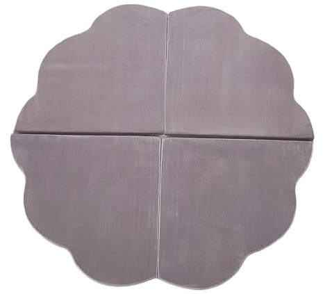 Sharplace Play Mat for,Crawling Cushion Playpen Mat, Foldable Sleeping Mat, Nursery Rug, Crawling Blanket Pad, Gray