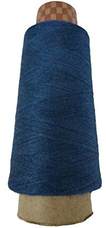 Knitsilk Mischgarn/Garn aus Wolle, Baumwolle und Seide, 2-lagig, 2/60, 50 g, ideal für Stickerei, gemischte Medien, Schmuckherstellung, Spitzenherstellung