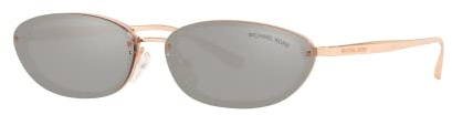 Michael Kors Damen 0MK2104 Sonnenbrille, Rosado (Milky Pink), 62