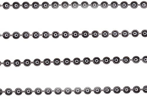 Markylis - 925 Sterling Silver Ball Bead Chain Necklace - 1.2mm - CP150-22inch