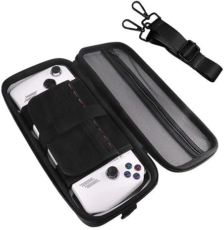 EBayin ROG Ally Custodia EVA Hard Bag per Asus ROG Ally Antiurto Viaggio Custodia Con Cinghia Portatile Scatola di Immagazzinaggio Accessori