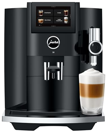 Jura S8 Kaffeevollautomat Piano Black (EB)