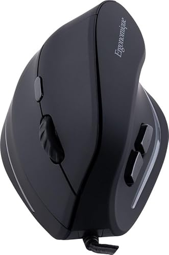 Ergonomique Falcon Souris verticale ergonomique pour droitier avec câble USB 170 cm