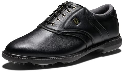 FootJoy Golfskor för män golfskor, Svart/Svart, 8.5