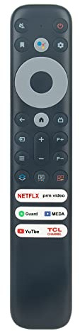 VINABTY Nouveau ARC902V-FMR1 Télécommande de Remplacement ARC902V-FMRH Télécommande pour TCL Smart TV ARC902V-FMRH ARC902V-FMR1 Remote Controller