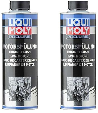 LIQUIMOLY 2425 ADDITIVO DETERGENTE Motore per Pulizia delle Fasce Elastiche. RIDECE I RUMORI del Motore ED I Suoi CONSUMI di Olio. Confezione : 2 FLACONi da 1 LITRO