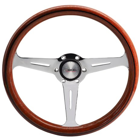 Simoni Racing Universal Lenkrad Resia - Holz - Durchmesser 350mm - Nardi-Typ Halterung