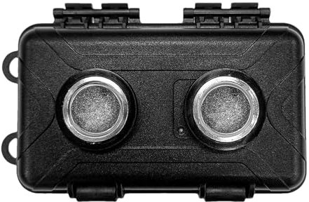 Tragbarer magnetischer Werkzeugkasten, wasserdicht, verstecken Sie einen Schlüssel, Magnetbox, kleine Schlüsselbox, magnetische Schlüsselbox für unter dem Auto, Schlüsselbox für Outdoor-Reisen, unter