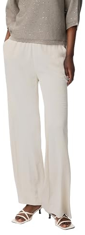 Comma Palazzo-Hose aus Satin im Relaxed Fit