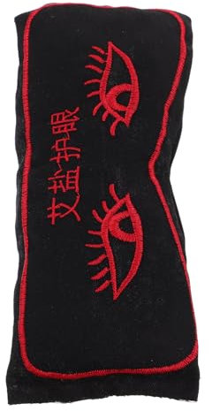 NIYANGLE Compact Travel Eye Mask Weighted Pad Thai Sea Salt and Wormwood for Eye Care