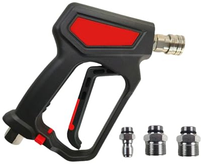 Spruzzatori d'acqua a rilascio rapido 3 kit adattatori per il miglioramento del rame 10,5 GPM idropulitrice ad alta pressione accessorio per lavaggio auto idropulitrice con adattatori a connessione