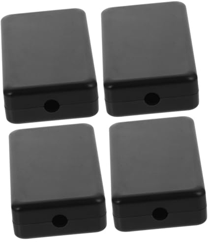 NUOBESTY 4pcs Outdoor Plastic Junction Boxes Electrical Project Enclosure with Impact Resistant Insulation for Garden and Street Lighting Easy Installation PCB Power Cord Connection