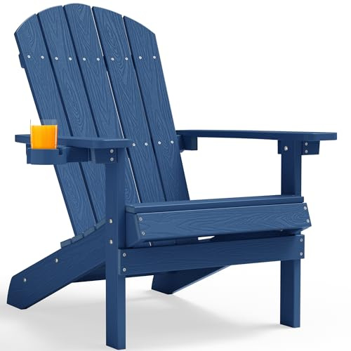 MXIMU Adirondack Stuhl für Outdoor Garten: Adirondack Chair Kunststoff