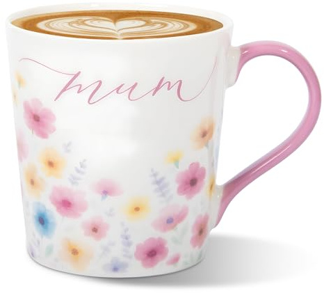 Lesser & Pavey I Love You Range I Love You MumMug 350ml | Coffee, Tea & Hot Drinks, Reusable Fine China, Daily Use, Mother's Day, Birthday Gifts
