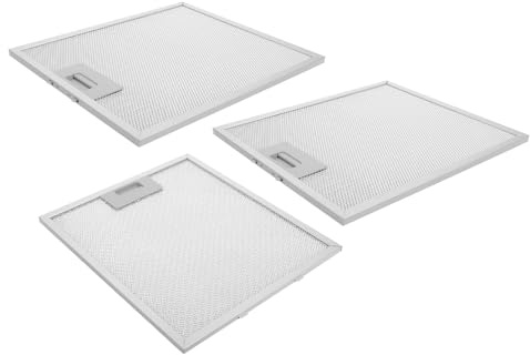 DECORNIJIA Abzugshaube Filter Metall Metallgewebe Fettfilter für Dunstabzugshaube Aluminiumfolie Küche Verbessert die Luftqualität