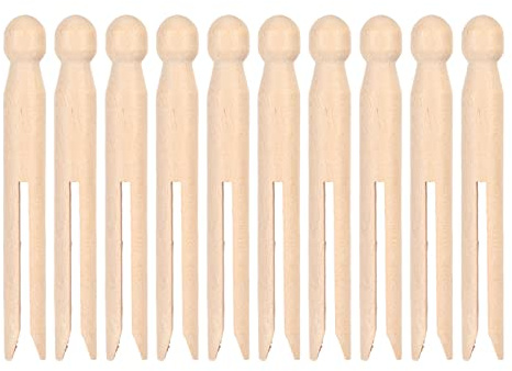 Avvolgitore di palline di filo di legno Grande fessura cava per gli appassionati di maglieria