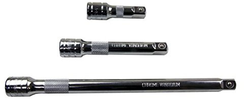 US PRO 3pc 1/2''dr Extension Bar Set 75, 125, 250mm Long 4141