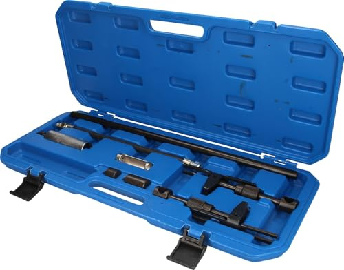 BRILLIANT TOOLS BT541070 Juego de herramientas de montaje de muelles de válvulas de aire comprimido, 8 pzs [Powered by KS TOOLS]