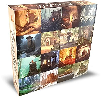 Asmodee, Everdell Collector's Edition, Gioco da Tavolo, 1-4 Giocatori, 10+ Anni, Edizione in Italiano